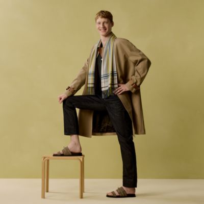 メンズ シルクマフラー＆カシミヤストール | Hermès - エルメス-公式サイト